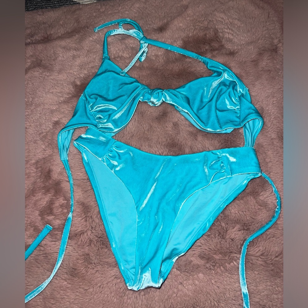 Silk Blue Bikini